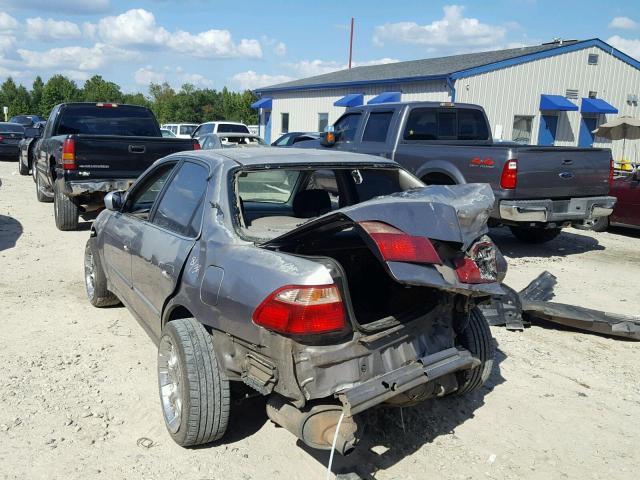 1HGCG1651YA069420 - 2000 HONDA ACCORD EX GRAY photo 3