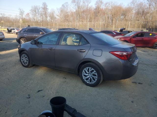 2T1BURHE9HC830236 - 2017 TOYOTA COROLLA L GRAY photo 2