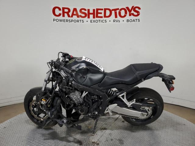 MLHRC7402E5000915 - 2014 HONDA CBR650 F BLACK photo 3