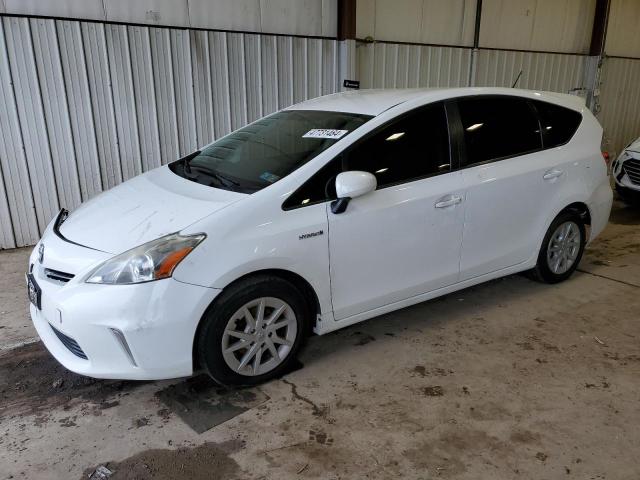 JTDZN3EU9C3037024 - 2012 TOYOTA PRIUS V WHITE photo 1