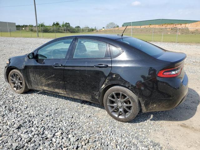 1C3CDFAA7FD433803 - 2015 DODGE DART SE BLACK photo 2