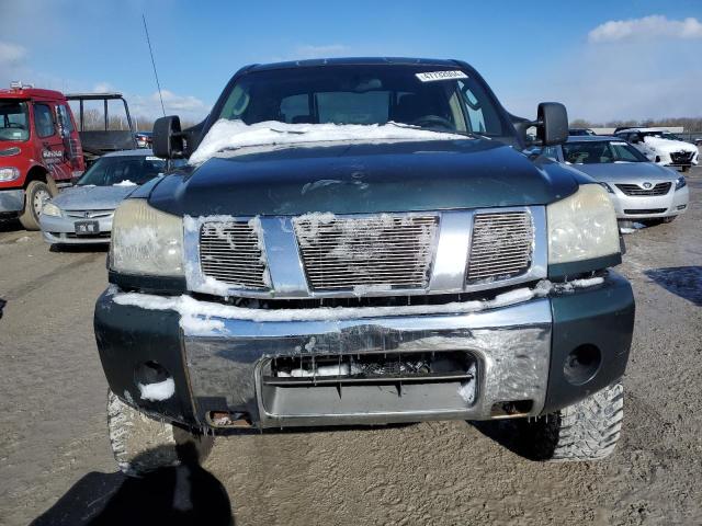 1N6AA07B25N540692 - 2005 NISSAN TITAN XE GREEN photo 5