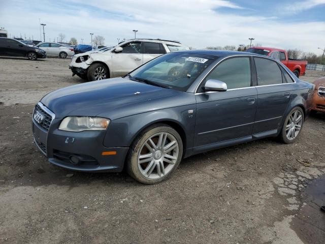 WAUGL78E07A021947 - 2007 AUDI NEW S4 QUATTRO GRAY photo 1