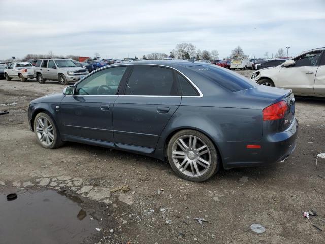 WAUGL78E07A021947 - 2007 AUDI NEW S4 QUATTRO GRAY photo 2