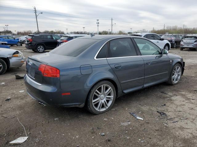 WAUGL78E07A021947 - 2007 AUDI NEW S4 QUATTRO GRAY photo 3