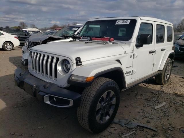 1C4HJXEG9LW162810 - 2020 JEEP WRANGLER U SAHARA WHITE photo 1