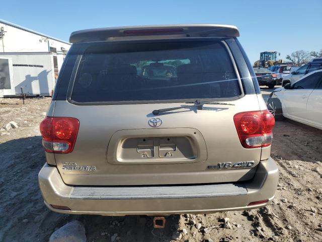 5TDBT48A56S277317 - 2006 TOYOTA SEQUOIA LIMITED GOLD photo 6