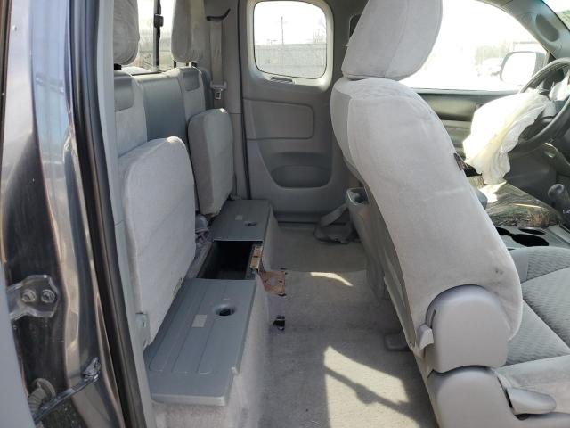 5TEUX4EN4AZ671892 - 2010 TOYOTA TACOMA ACCESS CAB ნაცრისფერი ფოტო 10
