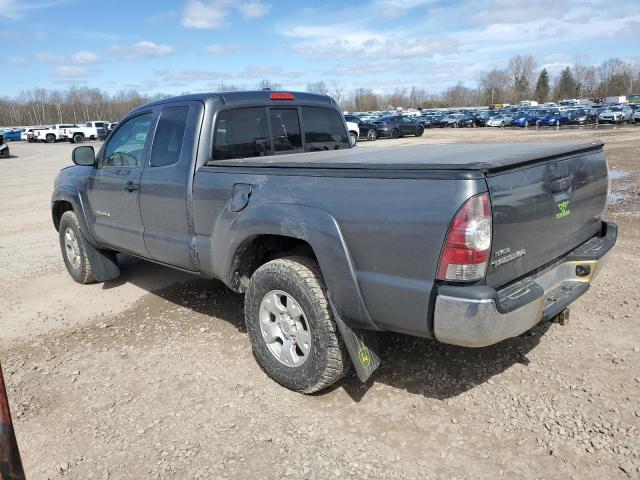 5TEUX4EN4AZ671892 - 2010 TOYOTA TACOMA ACCESS CAB GRAY photo 2