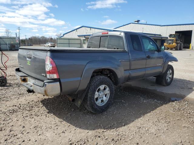 5TEUX4EN4AZ671892 - 2010 TOYOTA TACOMA ACCESS CAB ნაცრისფერი ფოტო 3