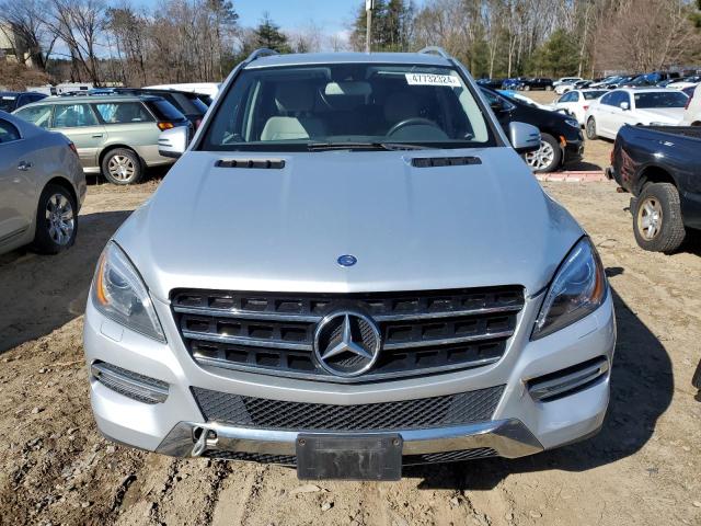 4JGDA5HB2DA172219 - 2013 MERCEDES-BENZ ML 350 4MATIC SILVER photo 5
