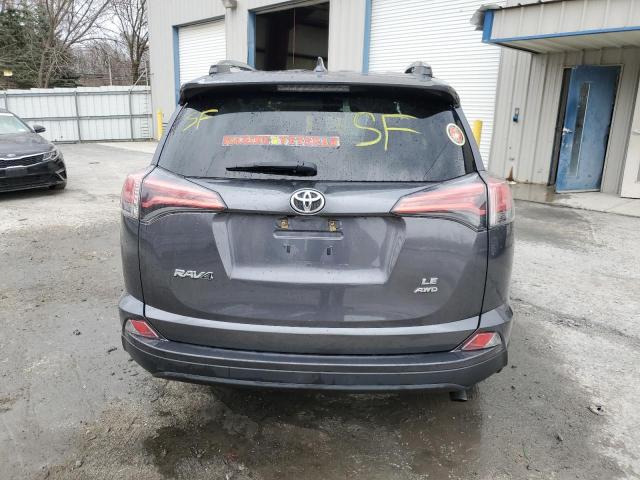 2T3BFREV9JW852313 - 2018 TOYOTA RAV4 LE GRAY photo 6