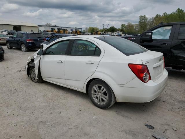 1G1JA5SH5C4124286 - 2012 CHEVROLET SONIC LS 白色 照片 2
