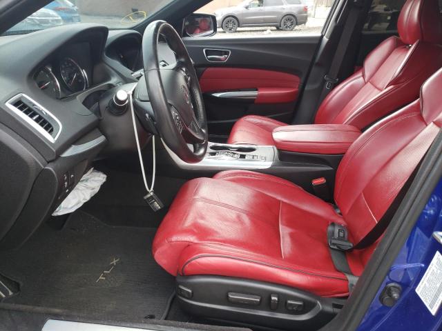 19UUB3F63KA005622 - 2019 ACURA TLX TECHNOLOGY BLUE photo 7