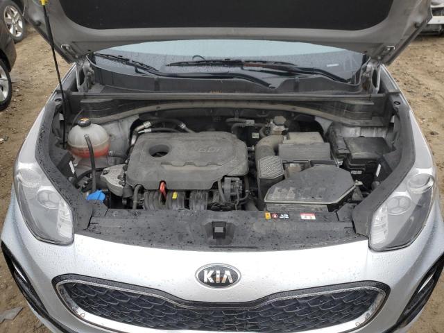 KNDPMCAC8M7925684 - 2021 KIA SPORTAGE LX SILVER photo 11