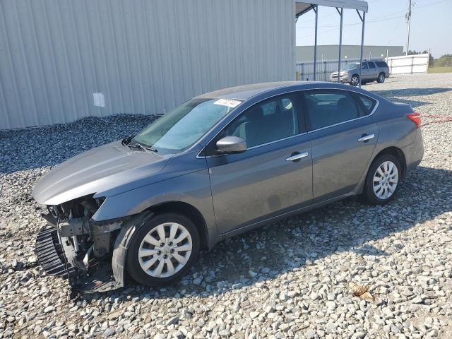 3N1AB7AP2KY227110 - 2019 NISSAN SENTRA S SILVER photo 1