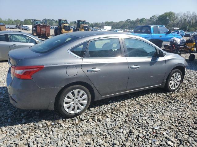 3N1AB7AP2KY227110 - 2019 NISSAN SENTRA S SILVER photo 3