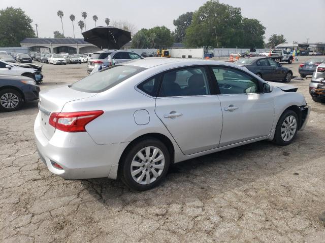 3N1AB7AP9JY257557 - 2018 NISSAN SENTRA S SILVER photo 3