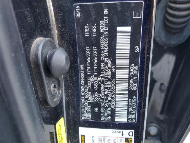 JTEBU5JR7G5359362 - 2016 TOYOTA 4RUNNER SR5/SR5 PREMIUM 黑色 照片 12