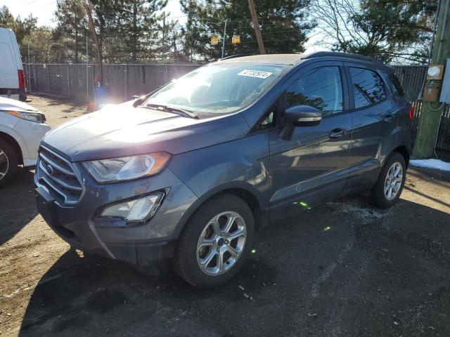 MAJ3P1TE6JC169371 - 2018 FORD ECOSPORT SE GRAY photo 1