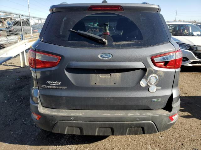 MAJ3P1TE6JC169371 - 2018 FORD ECOSPORT SE GRAY photo 6