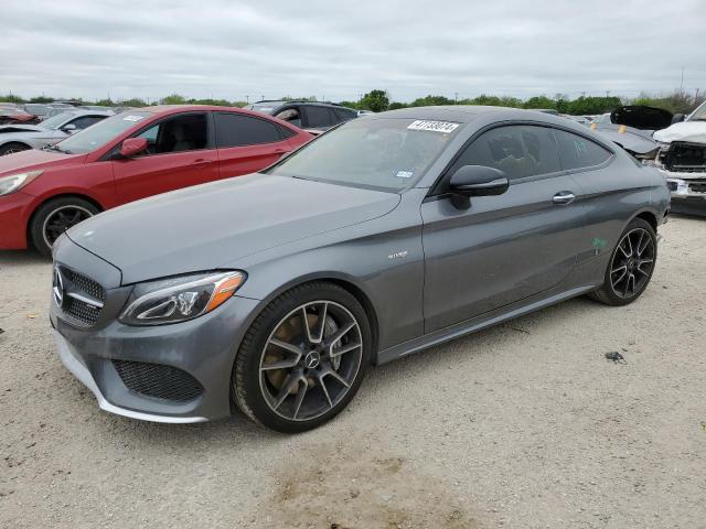 WDDWJ6EB4HF497766 - 2017 MERCEDES-BENZ C 43 4MATIC AMG GRAY photo 1