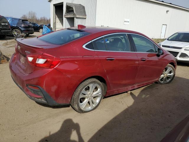 1G1BF5SMXH7135230 - 2017 CHEVROLET CRUZE PREMIER RED photo 3