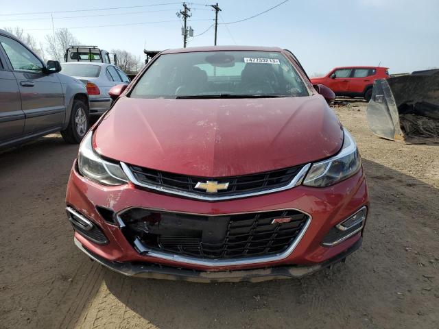 1G1BF5SMXH7135230 - 2017 CHEVROLET CRUZE PREMIER RED photo 5