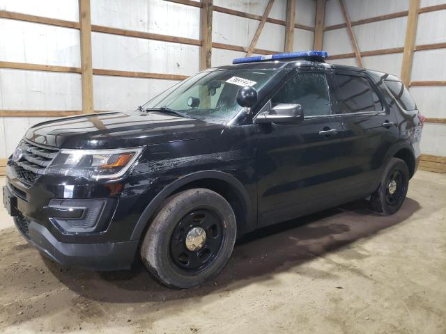 1FM5K8AR3JGC76284 - 2018 FORD EXPLORER POLICE INTERCEPTOR Qara foto 1