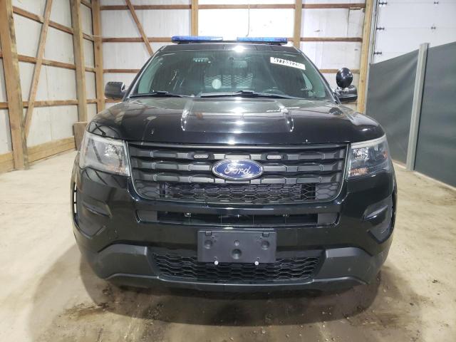 1FM5K8AR3JGC76284 - 2018 FORD EXPLORER POLICE INTERCEPTOR Qara foto 5