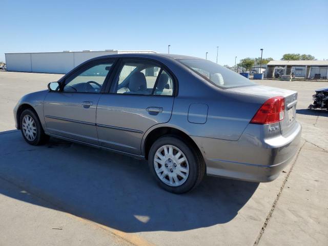 2HGES165X4H568624 - 2004 HONDA CIVIC LX GRAY photo 2