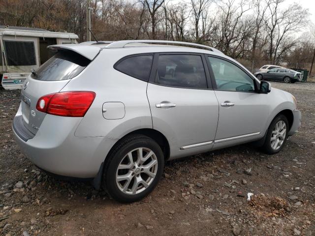 JN8AS5MV5BW670651 - 2011 NISSAN ROGUE S SILVER photo 3