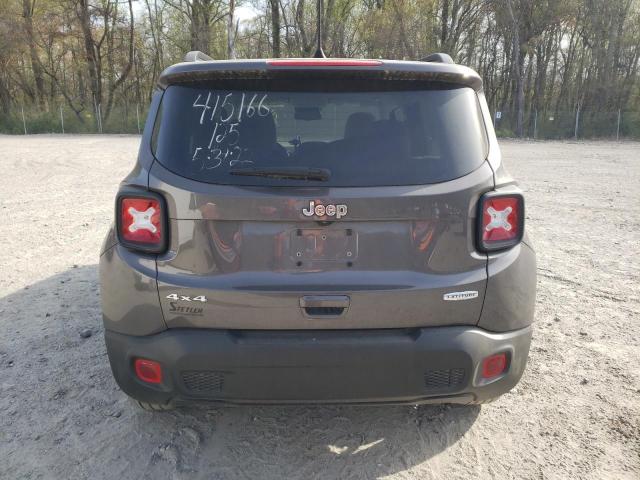 ZACNJBBB1KPK84486 - 2019 JEEP RENEGADE LATITUDE GRAY photo 6