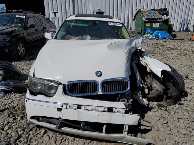 WBAGN63484DS48087 - 2004 BMW 745 LI WHITE photo 5