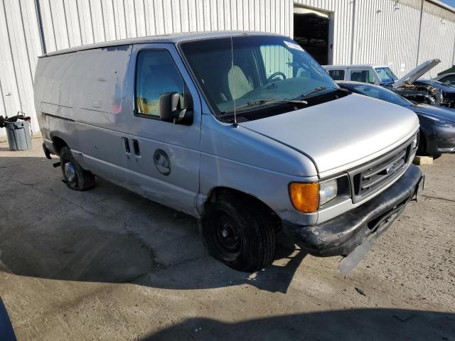 1FTNE24W25HA29557 - 2005 FORD ECONOLINE E250 VAN SILVER photo 4