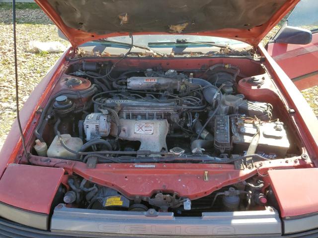 JT2ST66CXK7303603 - 1989 TOYOTA CELICA ST RED photo 11