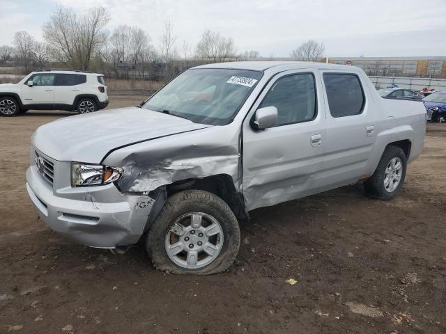 2HJYK16526H508847 - 2006 HONDA RIDGELINE RTL SILVER photo 1