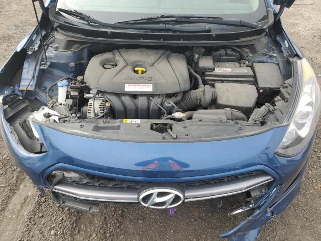 KMHD35LH6GU265236 - 2016 HYUNDAI ELANTRA GT BLUE photo 11