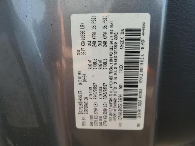 1D7HA18N25S173204 - 2005 DODGE RAM 1500 ST GRAY photo 13