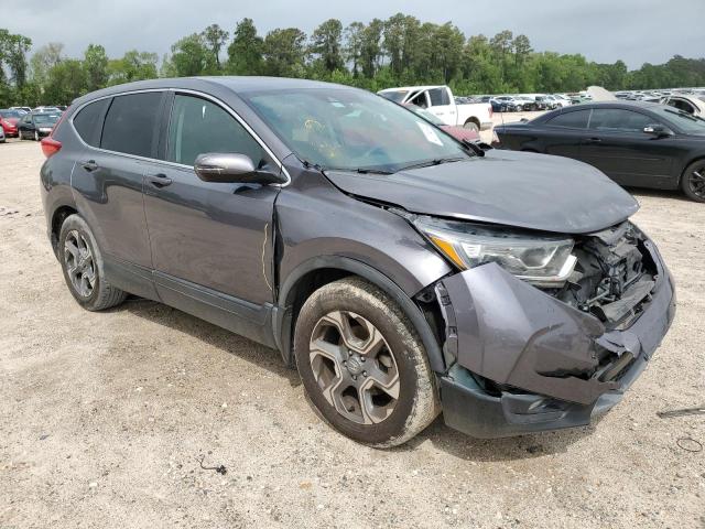 5J6RW1H54KA021551 - 2019 HONDA CR-V EX GRAY photo 4