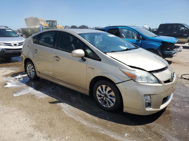 JTDKN3DU4B1420589 - 2011 TOYOTA PRIUS BEIGE photo 4