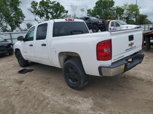 3GCUCUEJ2BG180145 - 2011 CHEVROLET SILVERADO C1500 HYBRID WHITE photo 2