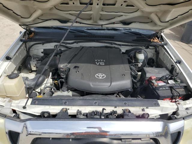 5TEUU42N48Z481694 - 2008 TOYOTA TACOMA ACCESS CAB თეთრი ფოტო 11