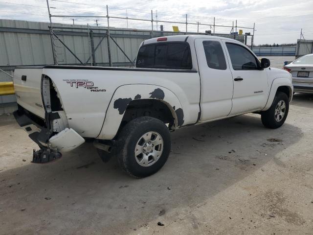 5TEUU42N48Z481694 - 2008 TOYOTA TACOMA ACCESS CAB WHITE photo 3