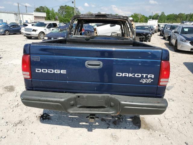 1D7HG38K24S556896 - 2004 DODGE DAKOTA QUAD SPORT BURN photo 6