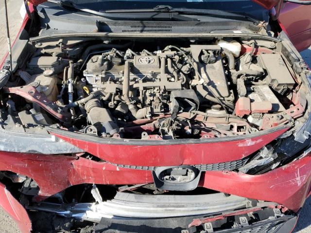 JTDEBRBE9LJ011364 - 2020 TOYOTA COROLLA LE RED photo 11