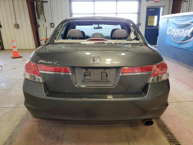 1HGCP2F35CA211278 - 2012 HONDA ACCORD LX GRAY photo 6