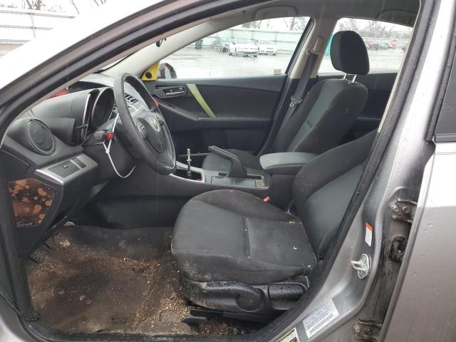 JM1BL1SF4A1316102 - 2010 MAZDA 3 I SILVER photo 7