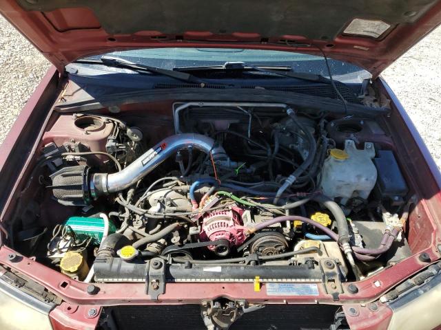 JF1SG65613H721119 - 2003 SUBARU FORESTER 2.5XS Каштановый фото 11