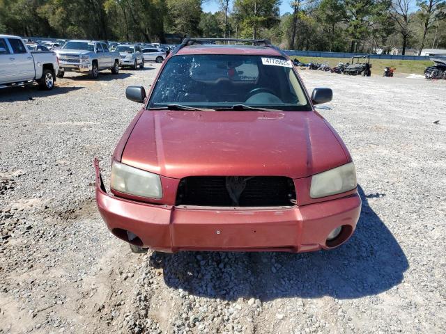 JF1SG65613H721119 - 2003 SUBARU FORESTER 2.5XS Каштановый фото 5
